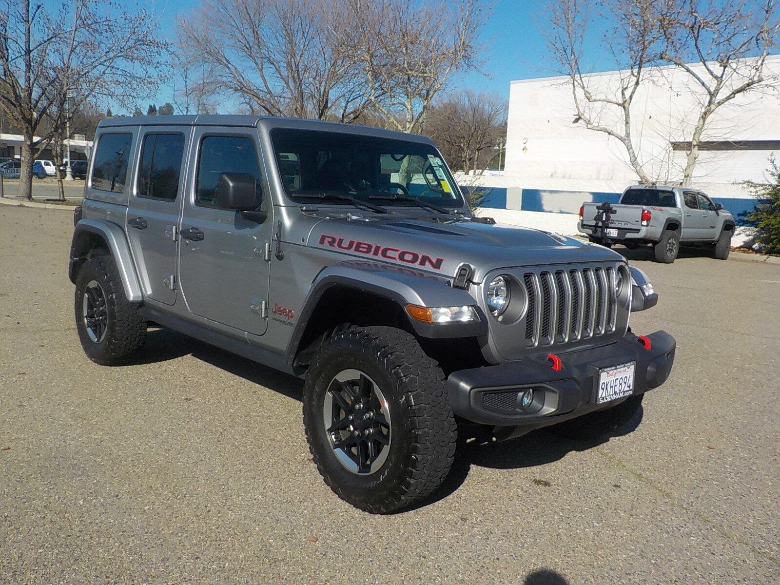 Used 2020 Jeep Wrangler Unlimited Rubicon with VIN 1C4HJXFN7LW139023 for sale in Redding, CA