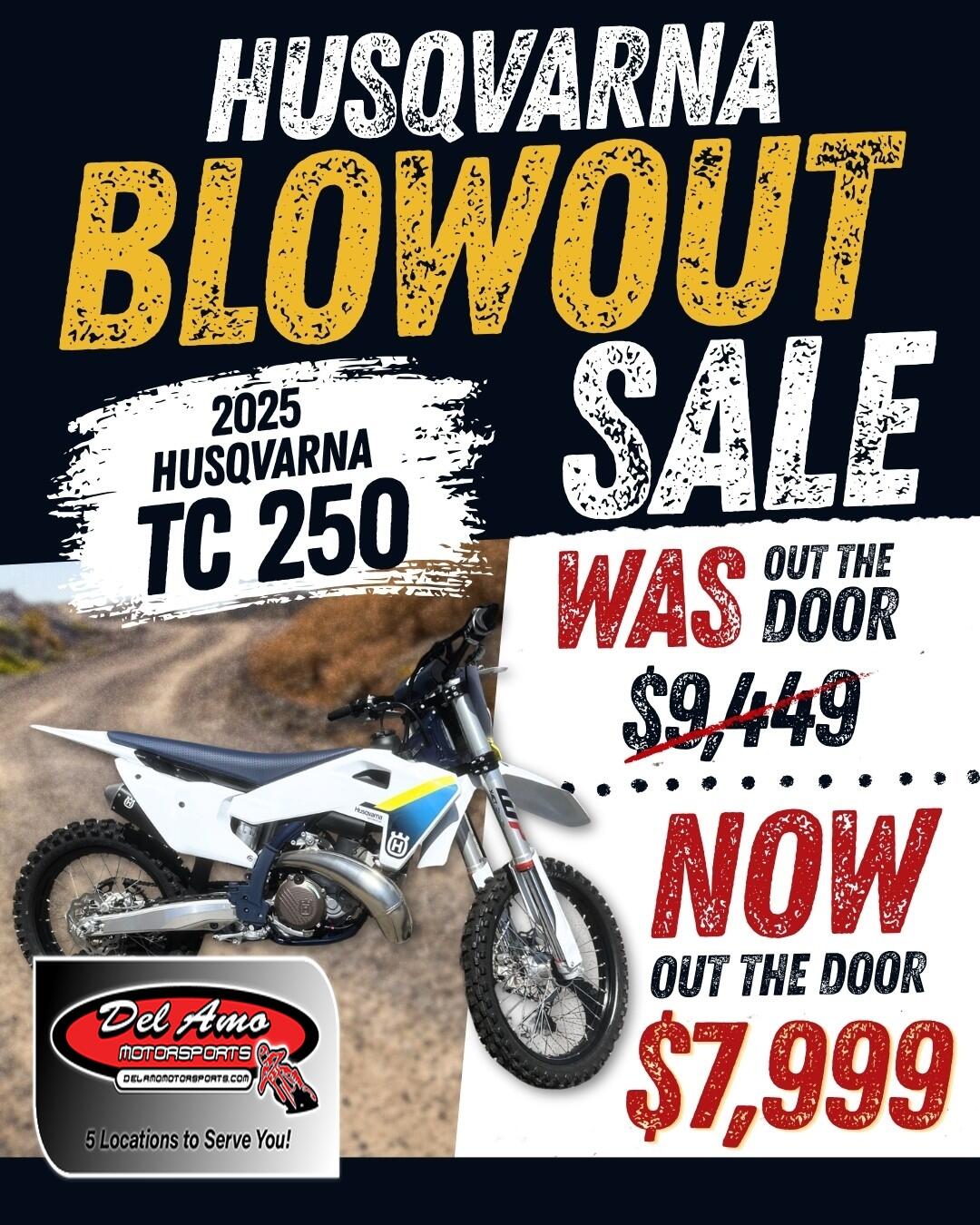 2025 Husqvarna TC 250