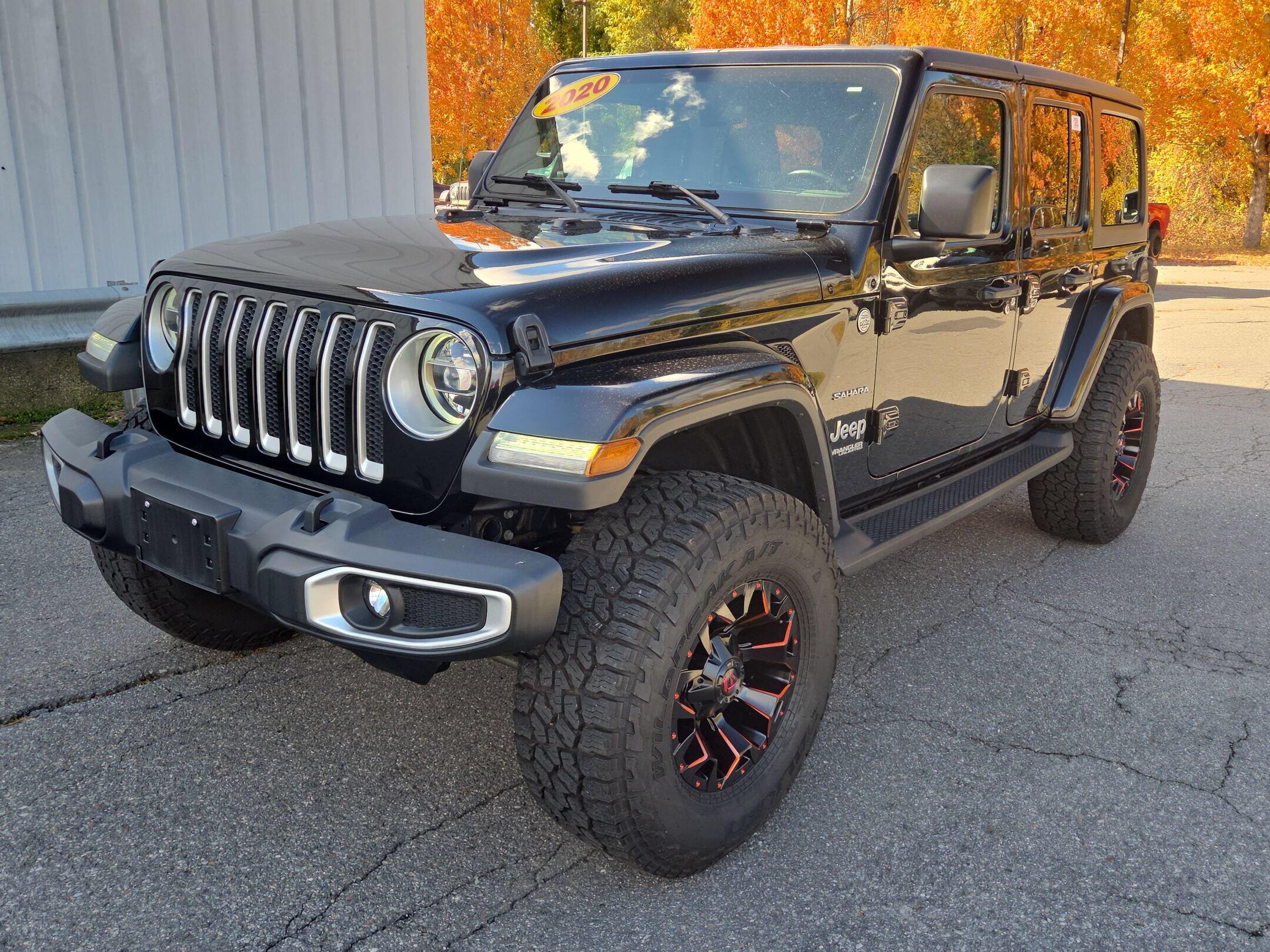 2020 Jeep Wrangler Unlimited Used   Wrangler Unlimited Sahara