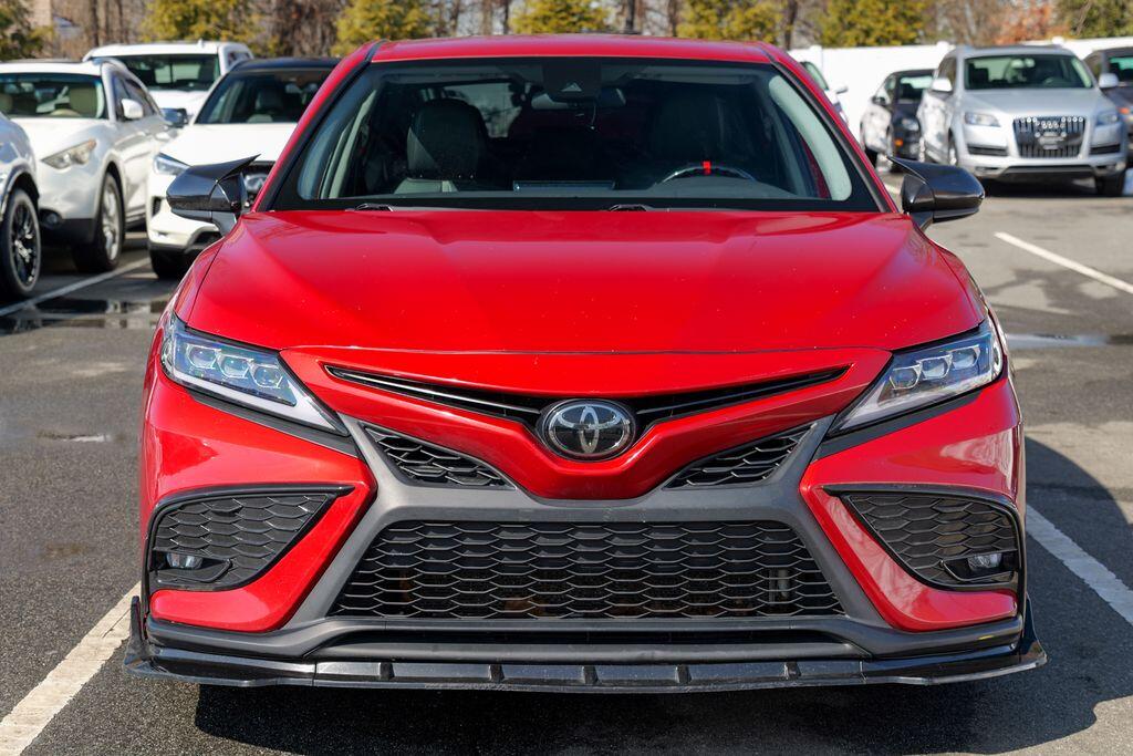 Used 2021 Toyota Camry SE Nightshade with VIN 4T1G11AK9MU444117 for sale in Englewood Cliffs, NJ