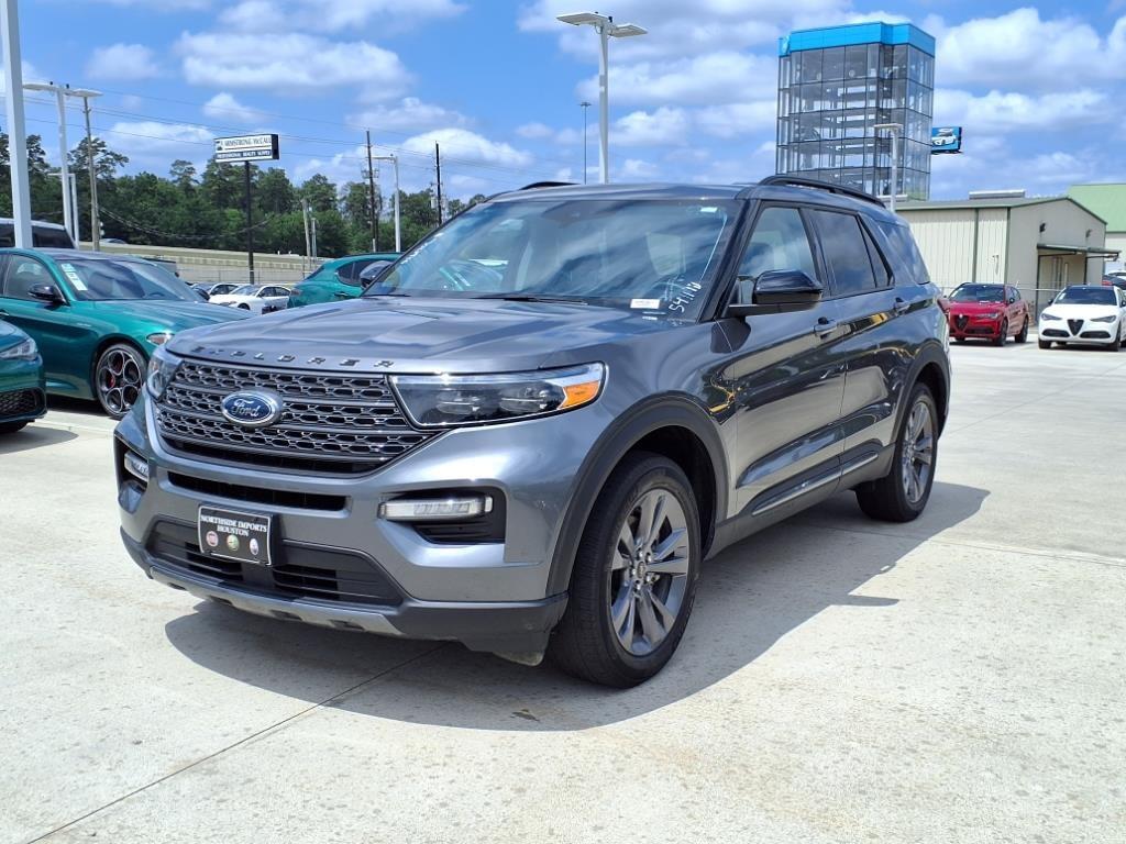 Used 2023 Ford Explorer XLT with VIN 1FMSK8DH2PGB76921 for sale in Spring, TX