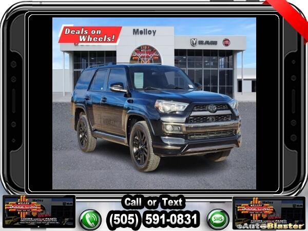 Used 2019 Toyota 4Runner Night Shade with VIN JTEBU5JR6K5716622 for sale in Albuquerque, NM