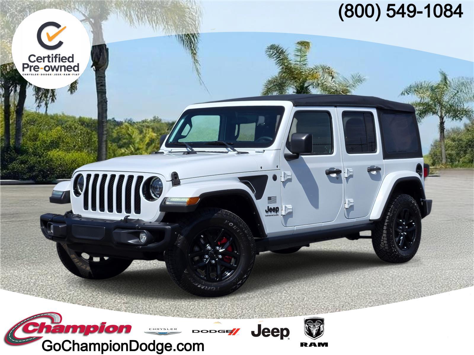 2023 Jeep Wrangler Freedom 4 Door 4x4 *Ltd Avail*