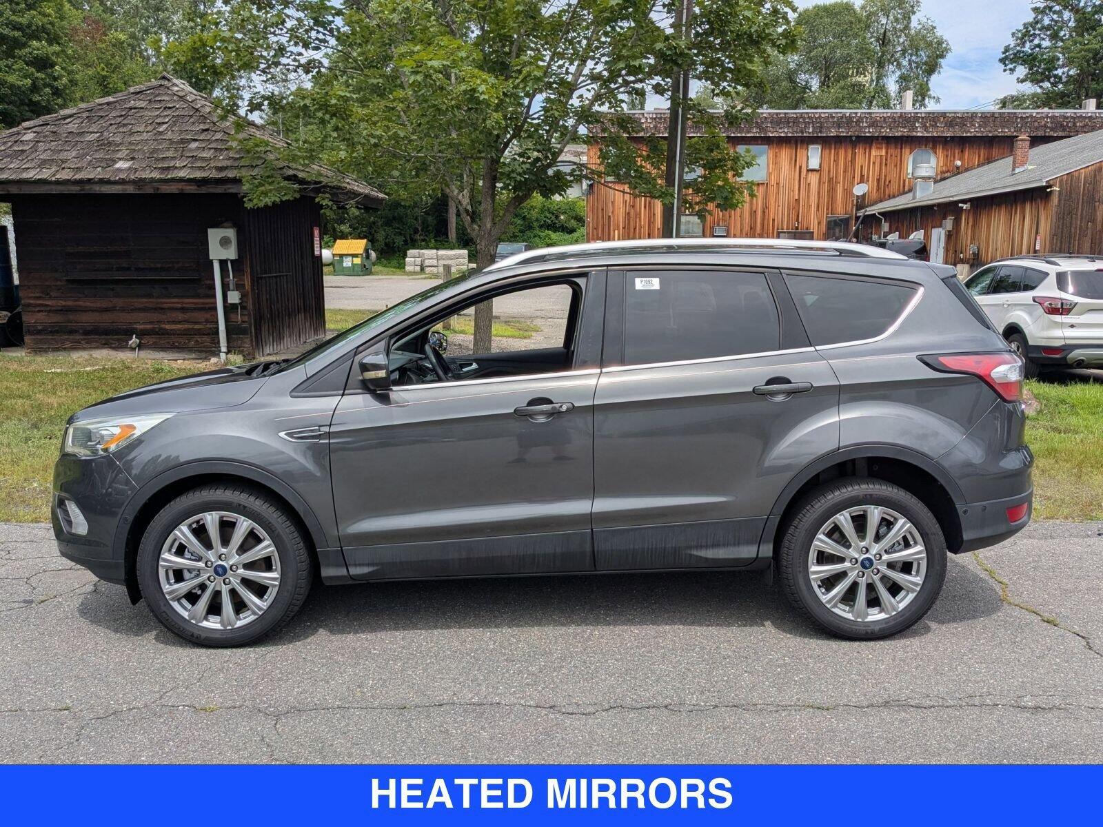 Used 2018 Ford Escape Titanium with VIN 1FMCU9J94JUA46438 for sale in Brattleboro, VT