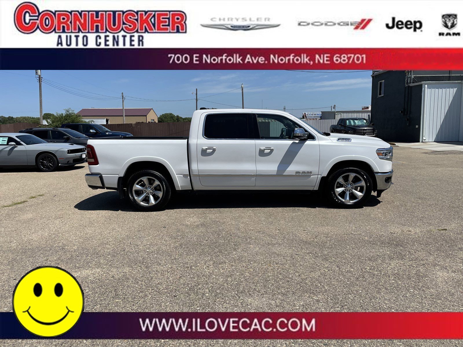 Used 2020 RAM Ram 1500 Pickup Limited with VIN 1C6SRFHT6LN397793 for sale in Norfolk, NE