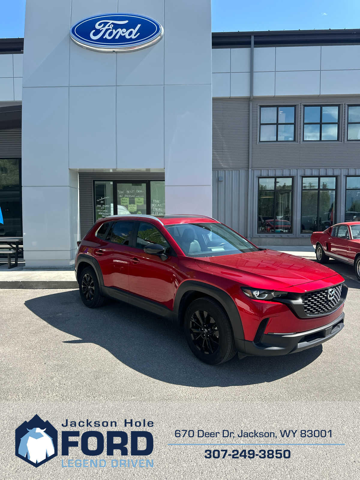 Used 2024 Mazda CX-50 S PREMIUM with VIN 7MMVABDM9RN174144 for sale in Afton, WY