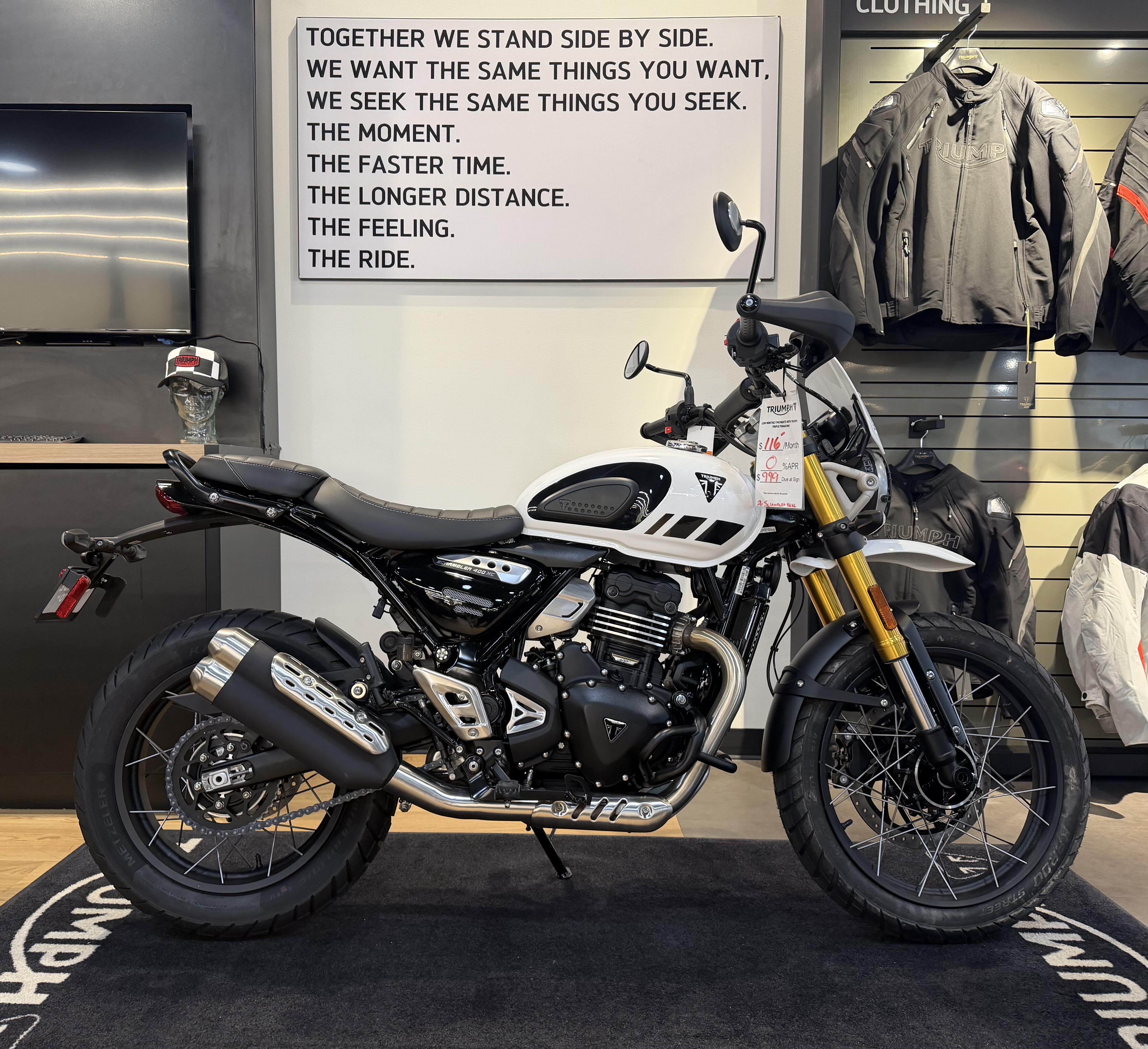 2026 Triumph Scrambler 400 XC