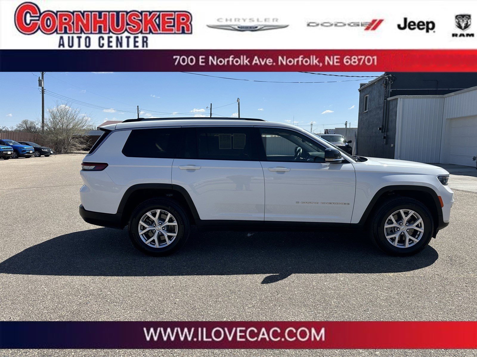 Used 2022 Jeep Grand Cherokee L Limited with VIN 1C4RJKBG5N8517166 for sale in Norfolk, NE