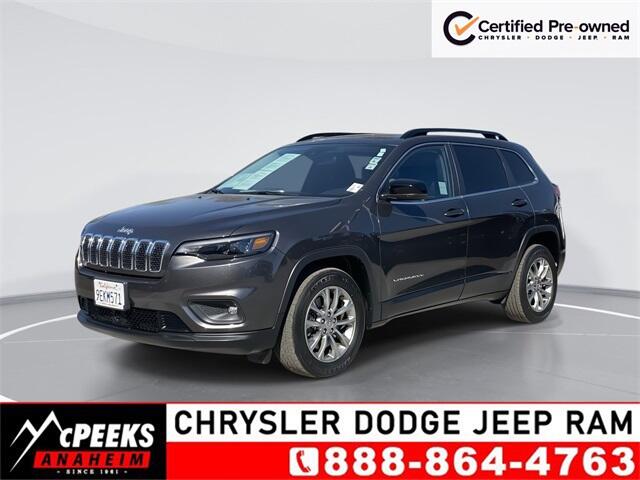 Used 2022 Jeep Cherokee Latitude Lux with VIN 1C4PJLMNXND510150 for sale in Anaheim, CA