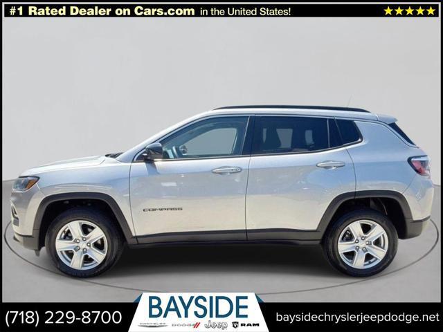 Used 2022 Jeep Compass Latitude with VIN 3C4NJDBB7NT185988 for sale in Bayside, NY