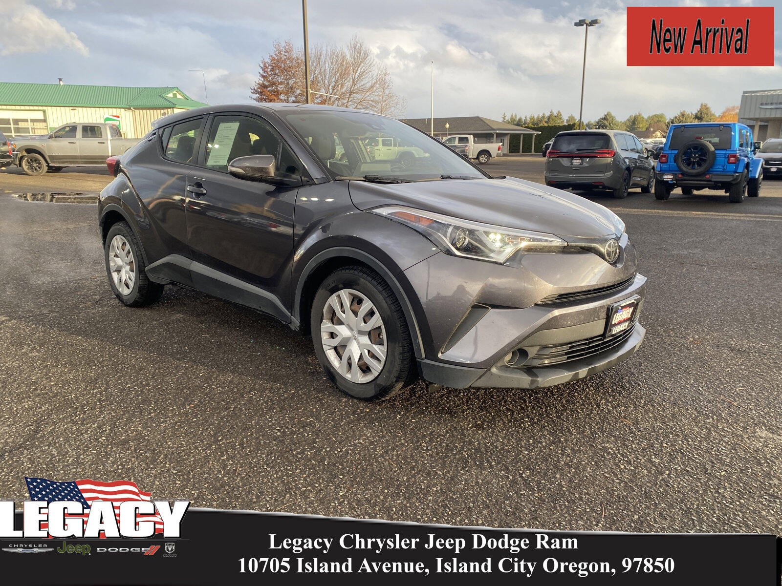 Used 2019 Toyota C-HR LE with VIN JTNKHMBXXK1019313 for sale in Island City, OR