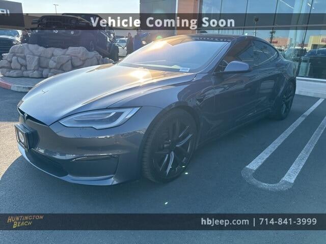 Used 2021 Tesla Model S Long Range Plus with VIN 5YJSA1E59MF438913 for sale in Huntington Beach, CA