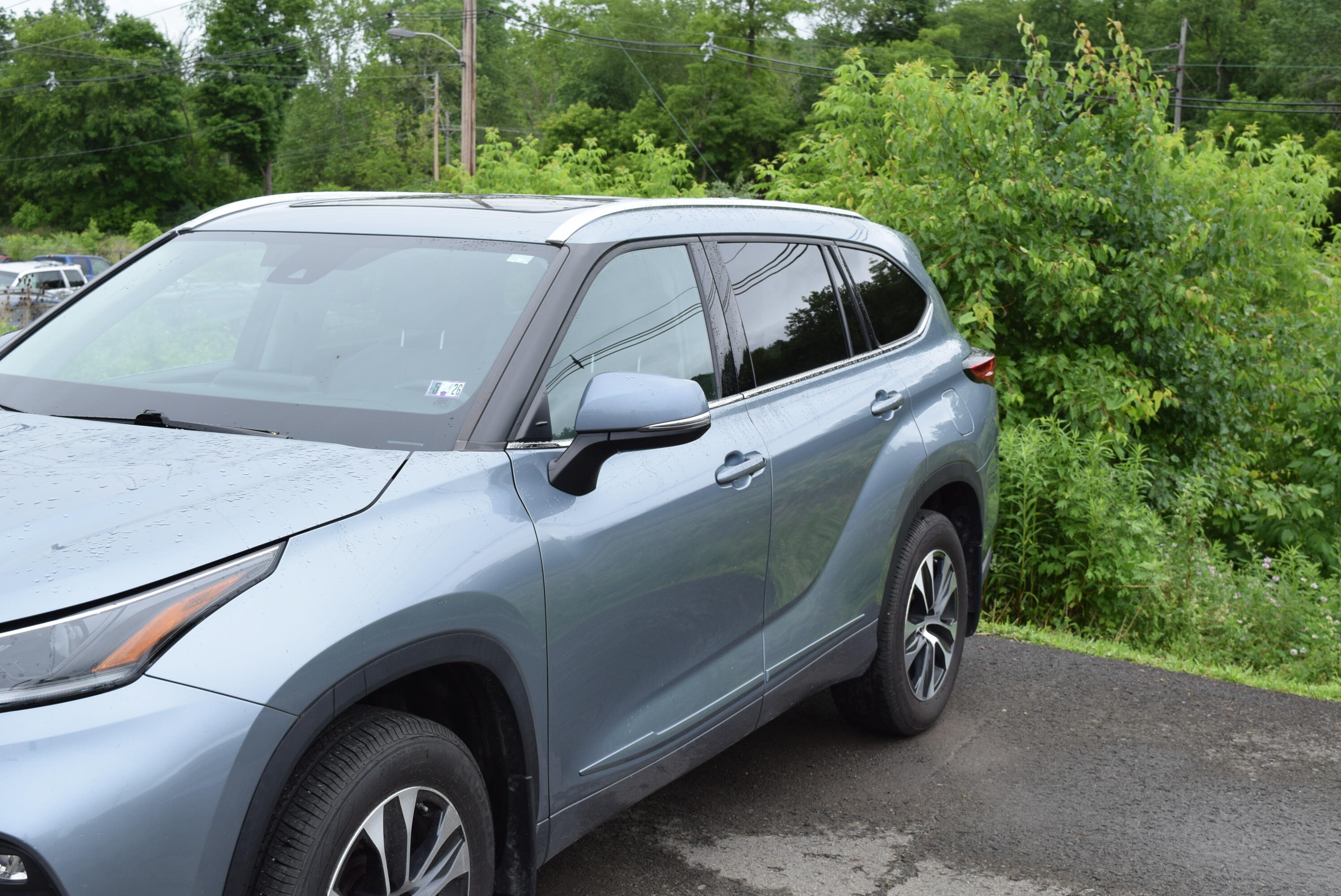 Used 2021 Toyota Highlander XLE with VIN 5TDGZRBH6MS127155 for sale in Sayre, PA