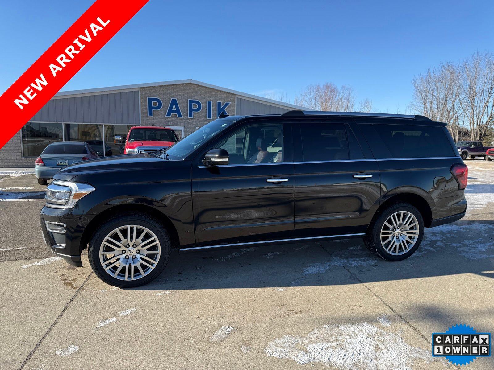 Used 2024 Ford Expedition Limited with VIN 1FMJK2A80REA34577 for sale in Luverne, Minnesota