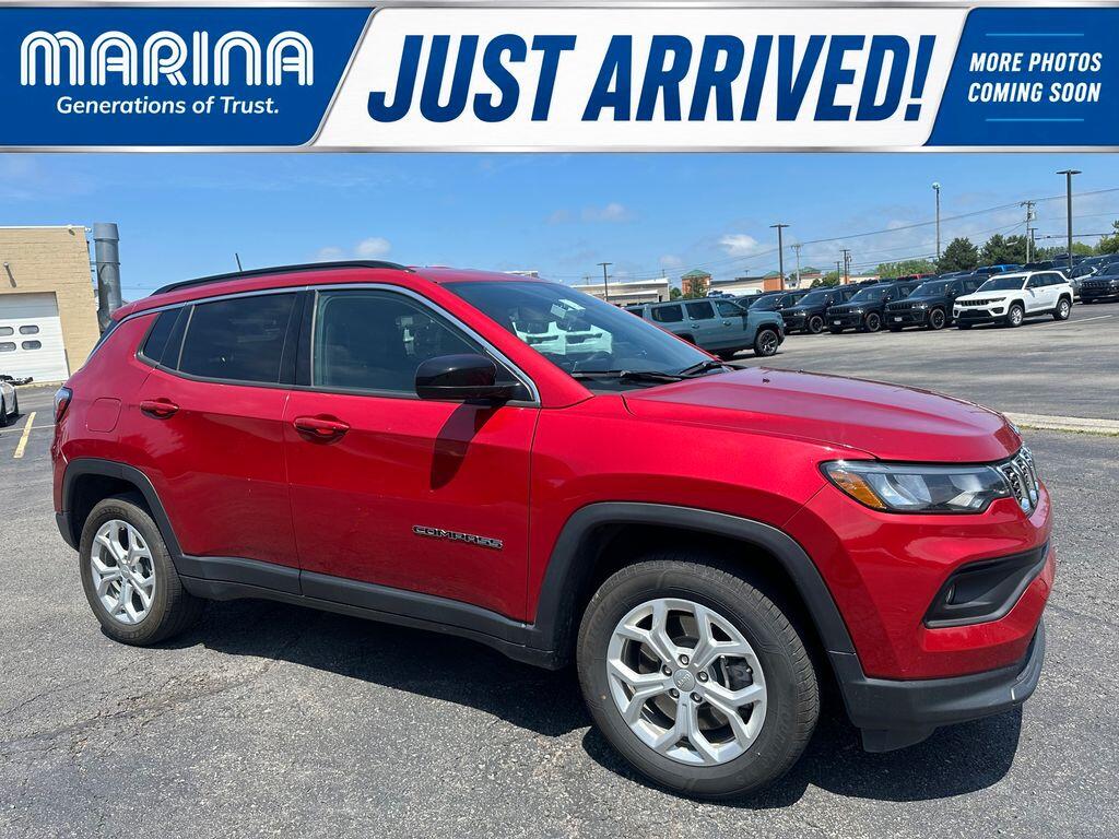 Used 2024 Jeep Compass Latitude with VIN 3C4NJDBN1RT147947 for sale in Webster, NY