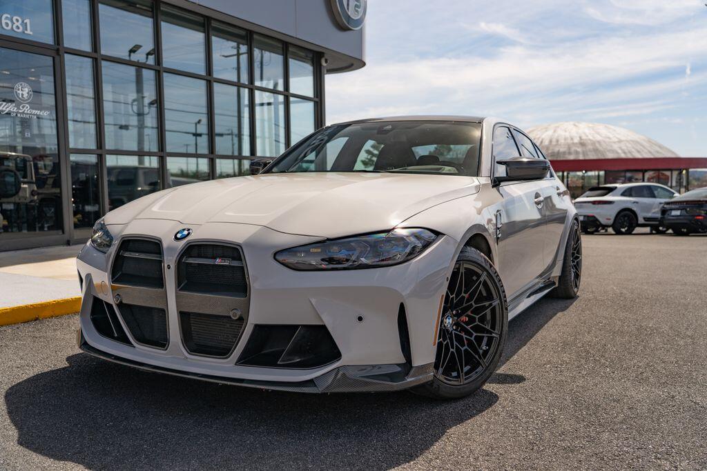Used 2022 BMW M3 Sedan Base with VIN WBS43AY0XNFM11390 for sale in Marietta, GA