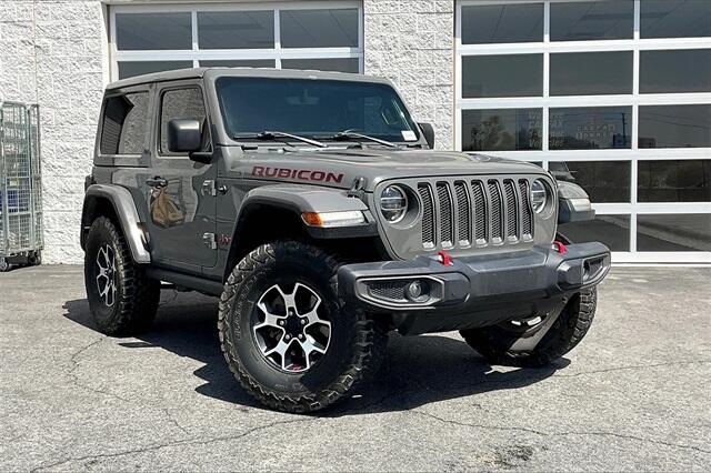 Used 2020 Jeep Wrangler Rubicon with VIN 1C4HJXCG2LW175840 for sale in Indio, CA