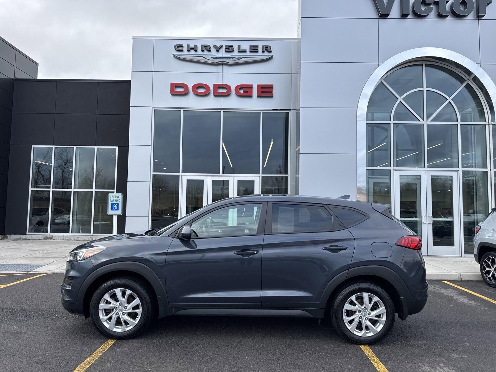 Used 2020 Hyundai Tucson SE with VIN KM8J2CA4XLU113805 for sale in Victor, NY