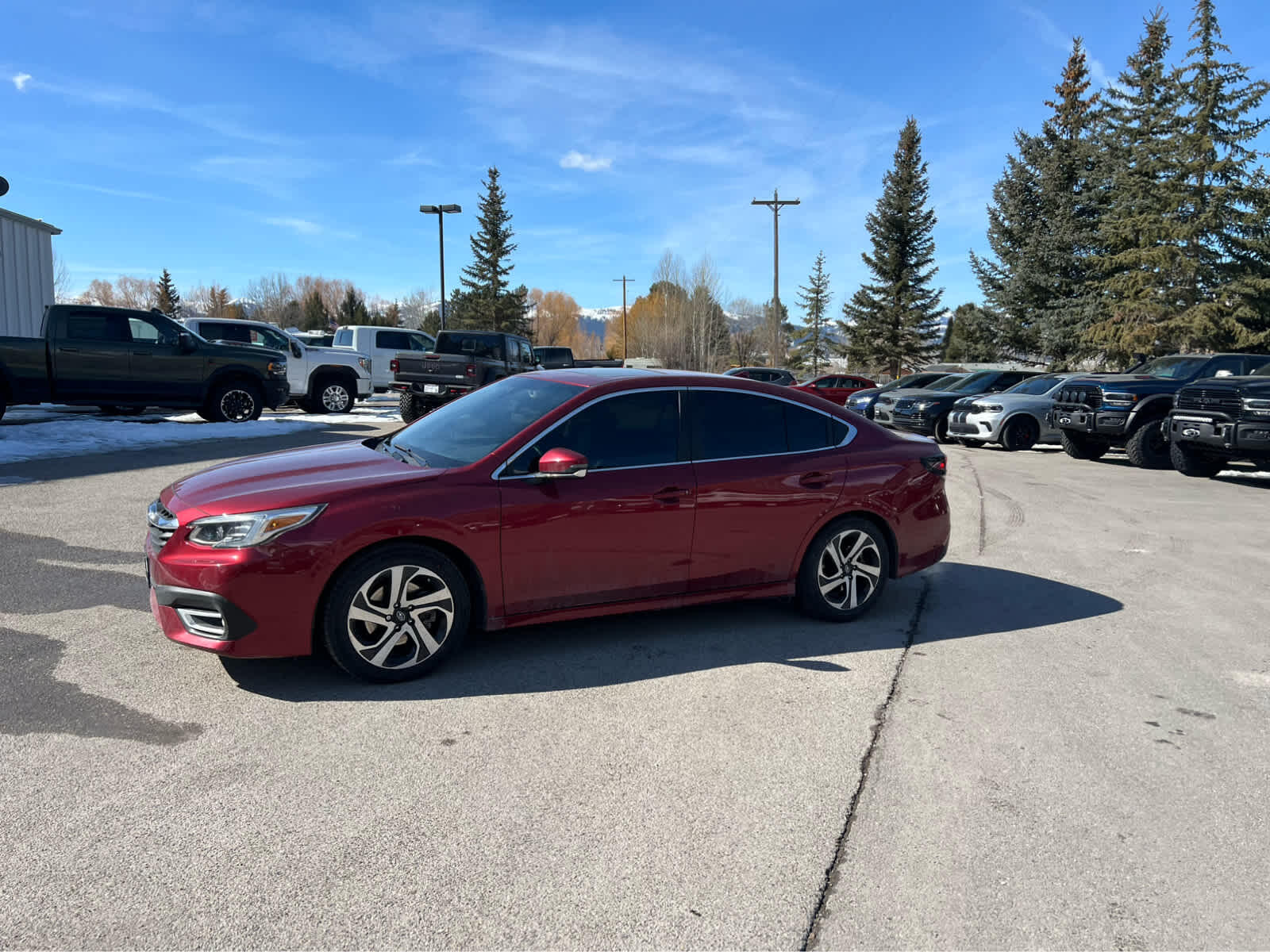 Used 2022 Subaru Legacy Limited with VIN 4S3BWAN63N3002678 for sale in Jackson, WY