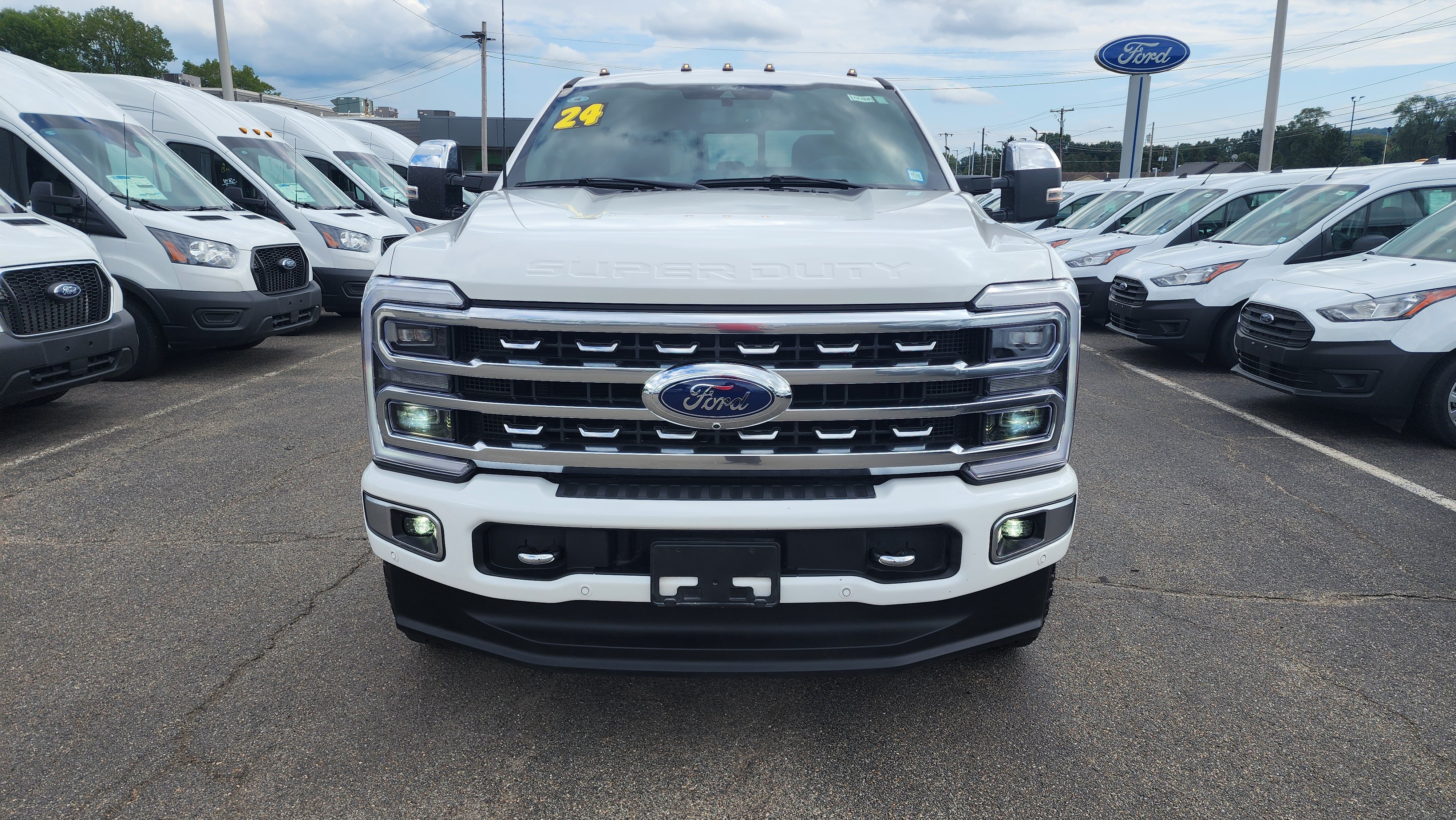 Used 2024 Ford F-350 Super Duty Platinum with VIN 1FT8W3BM6REC89033 for sale in Elmira, NY