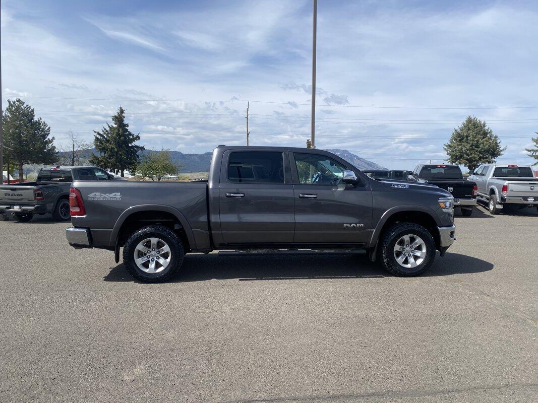 Used 2019 RAM Ram 1500 Pickup Laramie with VIN 1C6SRFJT0KN681316 for sale in Island City, OR