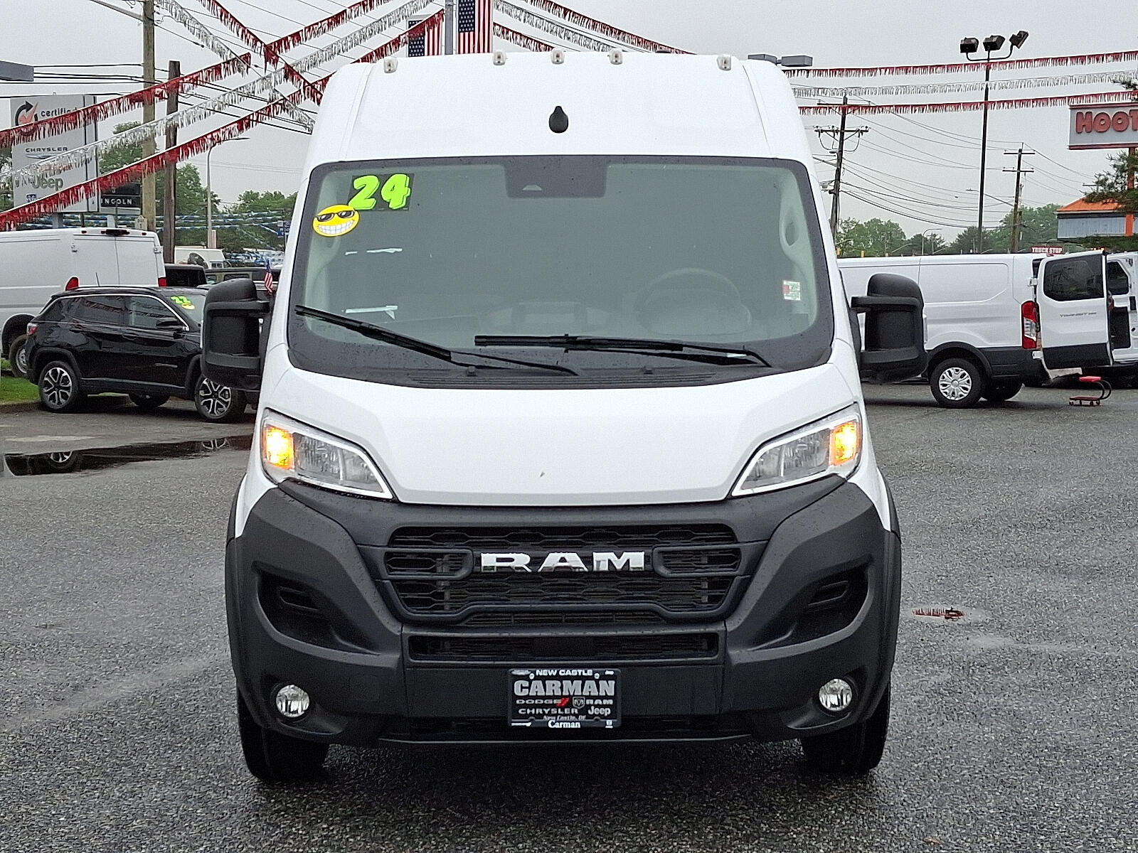 Used 2024 RAM ProMaster Cargo Van Base with VIN 3C6LRVDG1RE146300 for sale in New Castle, DE