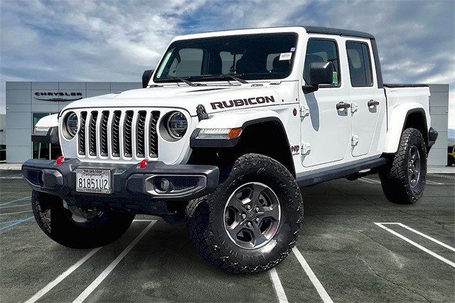 Used 2020 Jeep Gladiator Rubicon with VIN 1C6JJTBG4LL111254 for sale in Cathedral City, CA