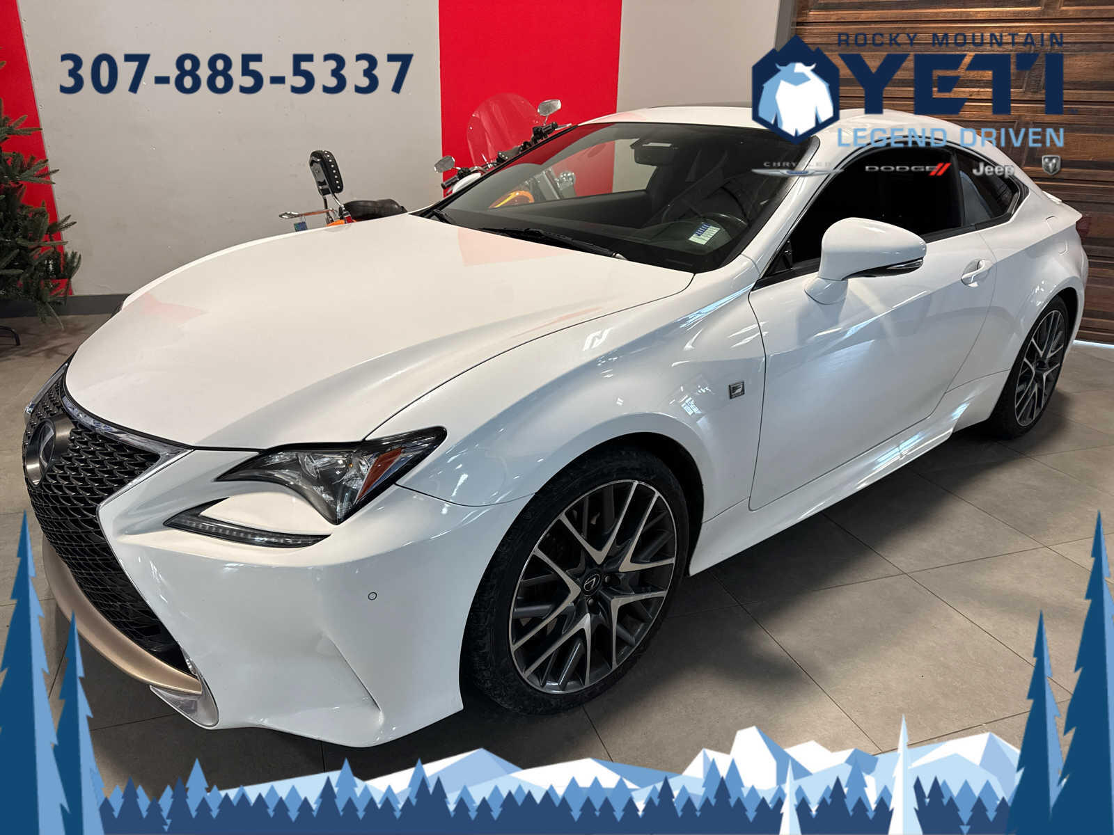 Used 2015 Lexus RC 350 with VIN JTHHE5BCXF5007010 for sale in Jackson, WY