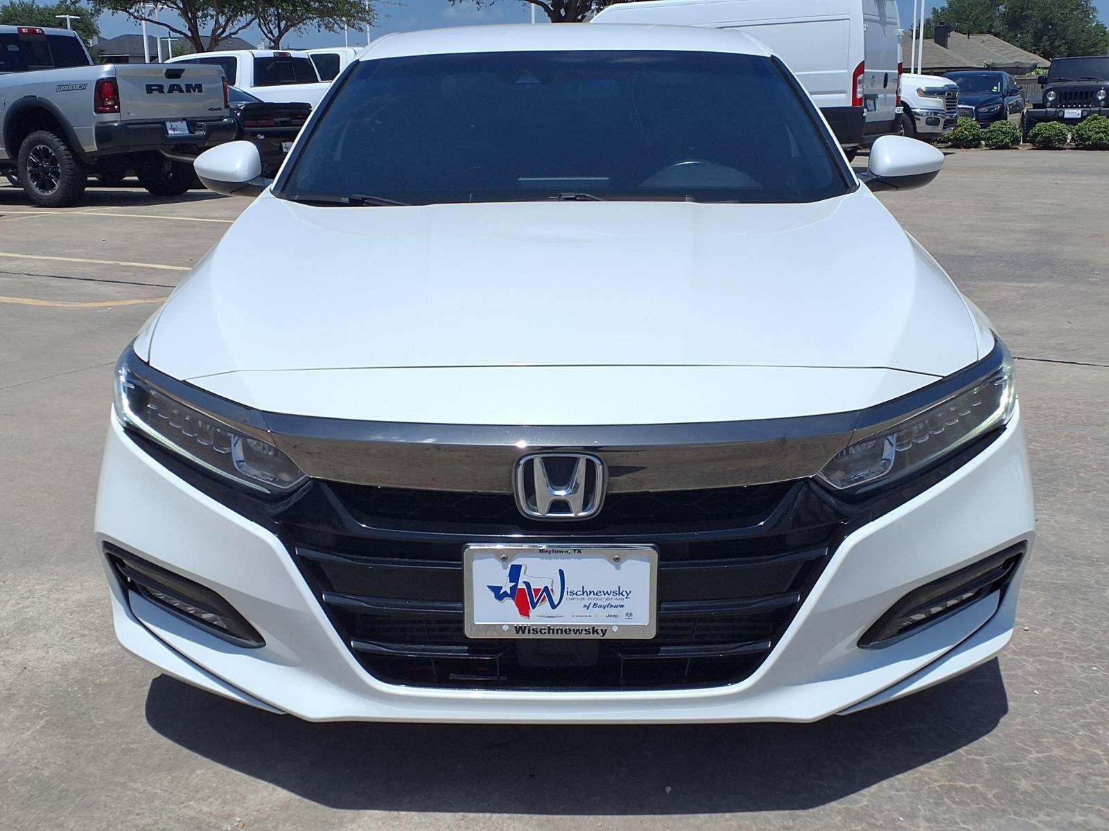 Used 2018 Honda Accord Sport with VIN 1HGCV1F30JA176694 for sale in Huntsville, TX