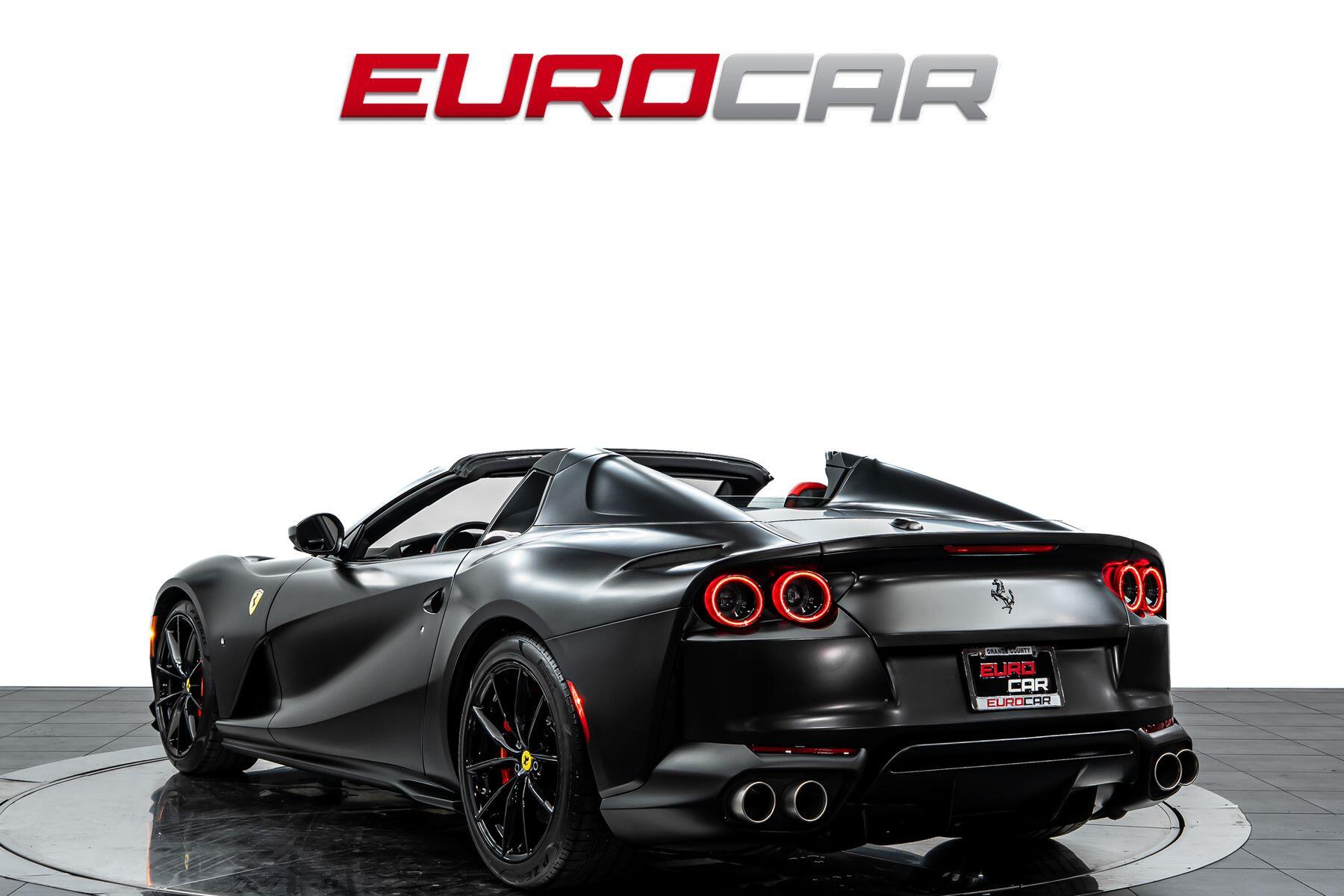 2022 Ferrari 812 GTS *FULL BODY MATTE BLACK WRAP * FRONT LIFT*Image 4