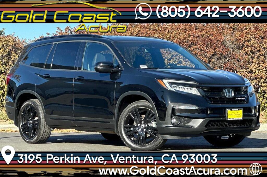 Used 2020 Honda Pilot Black Edition with VIN 5FNYF6H77LB001030 for sale in Ventura, CA