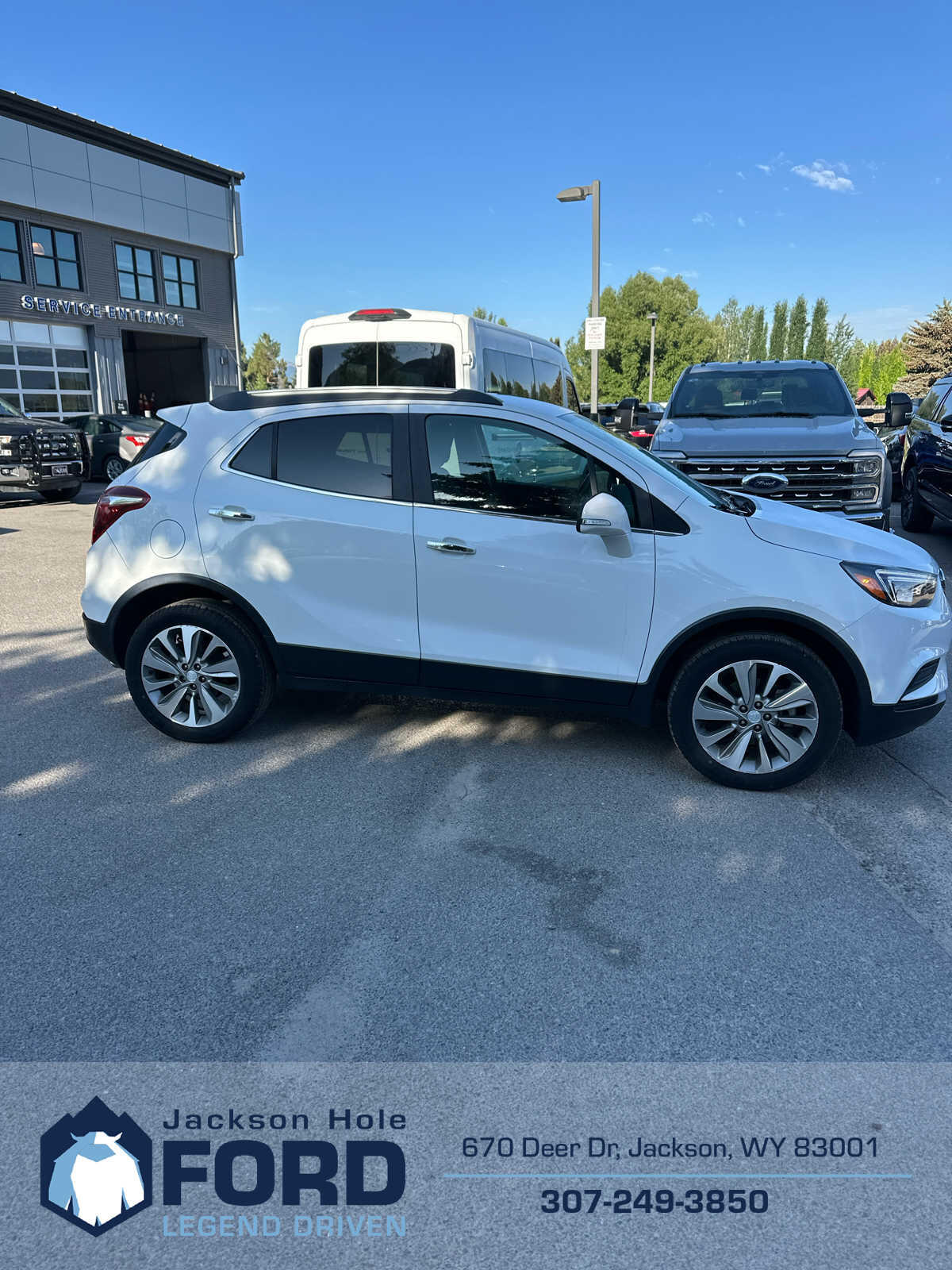 Used 2019 Buick Encore Preferred with VIN KL4CJESB8KB845329 for sale in Jackson, WY