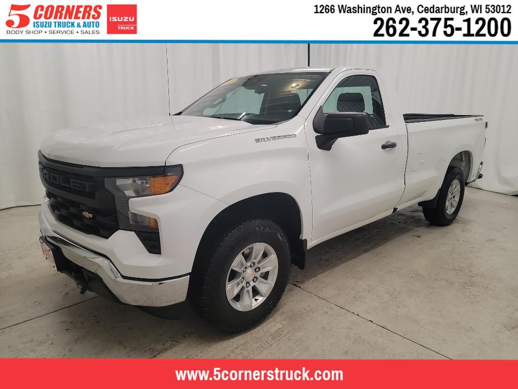 Used 2022 Chevrolet Silverado 1500 Work Truck with VIN 3GCNDAED3NG604141 for sale in Cedarburg, WI