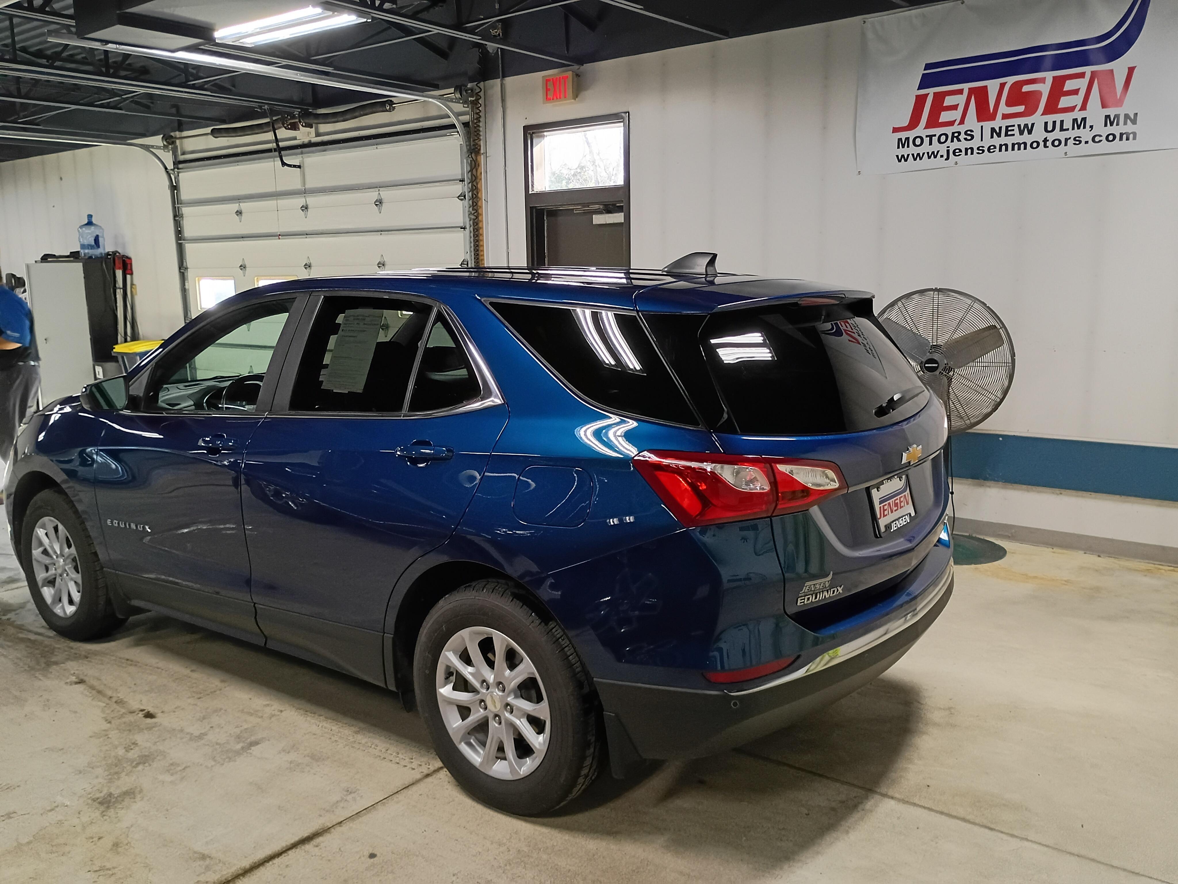 Used 2021 Chevrolet Equinox LT with VIN 3GNAXUEV5ML350414 for sale in New Ulm, MN