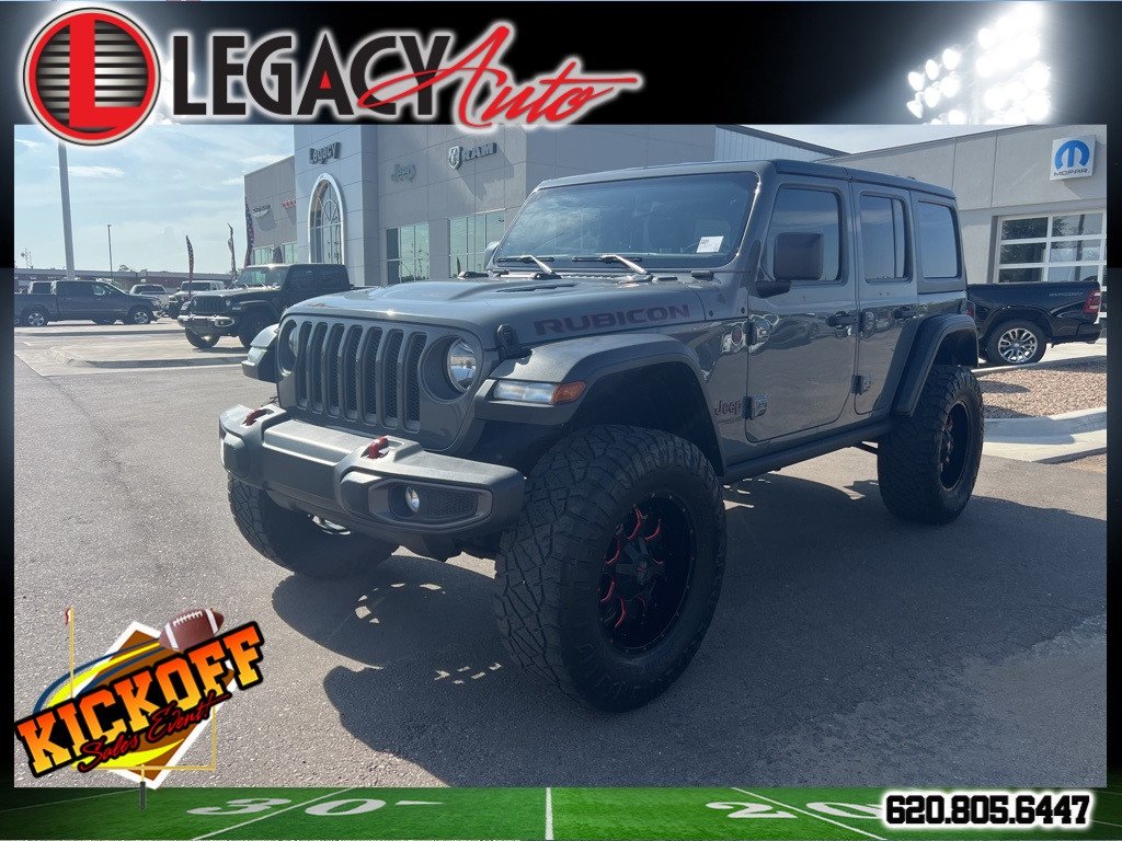 Used 2018 Jeep All-New Wrangler Unlimited Rubicon with VIN 1C4HJXFN7JW251172 for sale in Garden City, KS