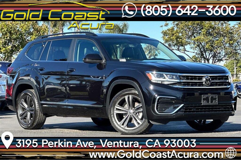 Used 2021 Volkswagen Atlas SE w/Tech R-Line with VIN 1V2PR2CA6MC584279 for sale in Ventura, CA