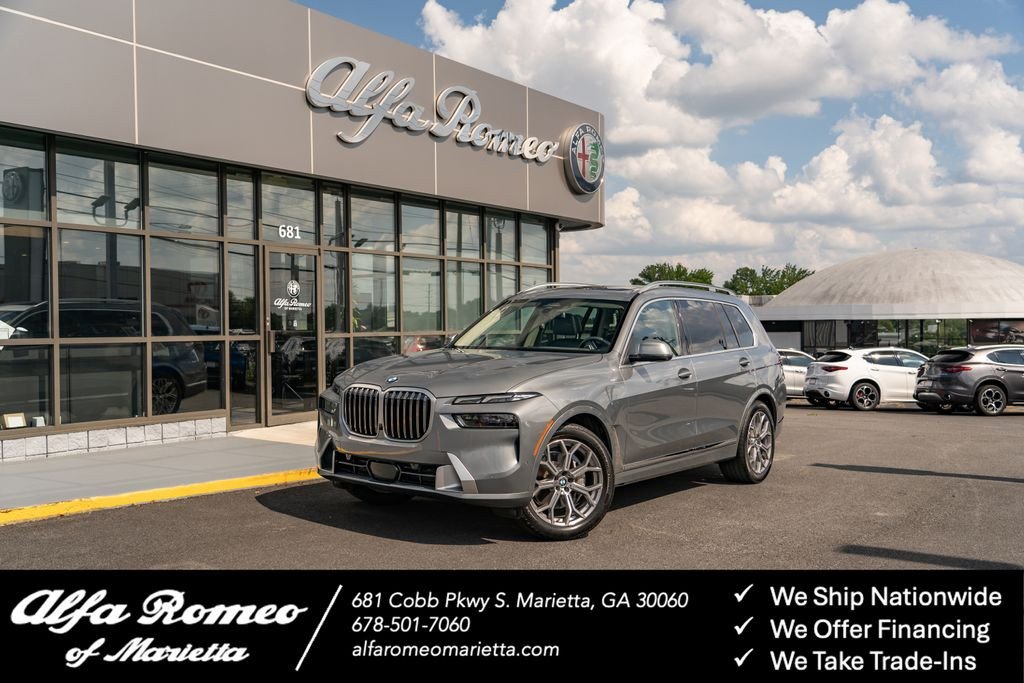 Used 2023 BMW X7 40i with VIN 5UX23EM04P9R80893 for sale in Marietta, GA