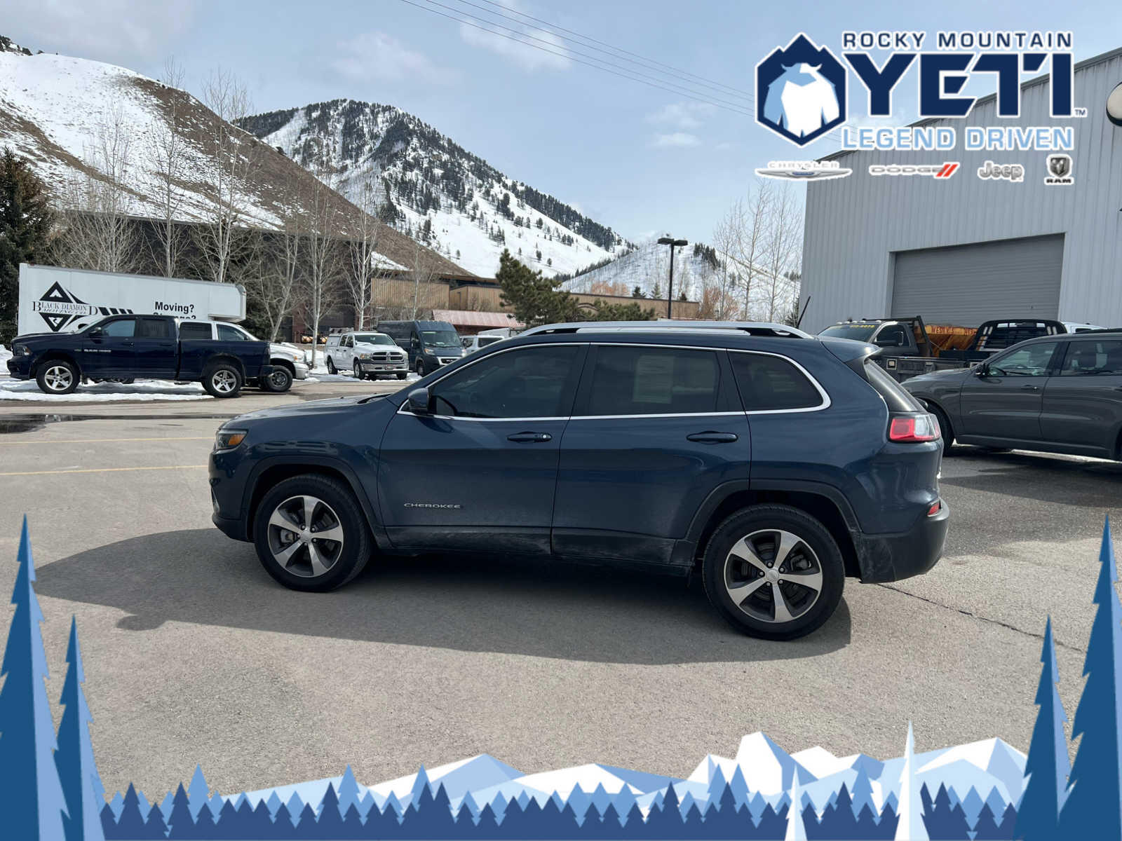 Used 2020 Jeep Cherokee Limited with VIN 1C4PJMDN4LD539579 for sale in Jackson, WY