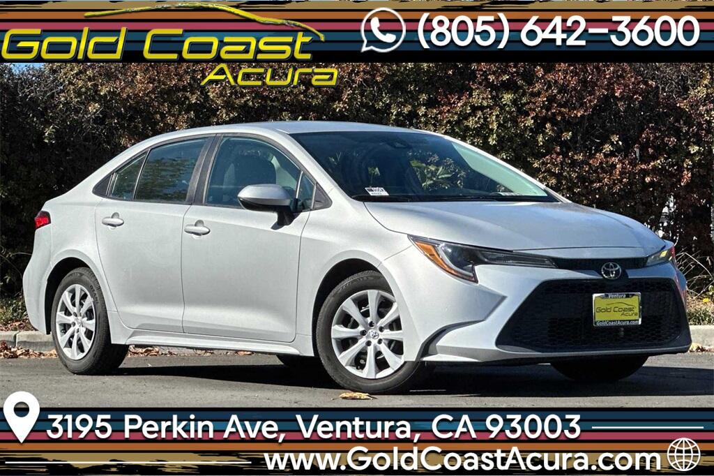 Used 2021 Toyota Corolla LE with VIN 5YFEPMAEXMP201872 for sale in Ventura, CA