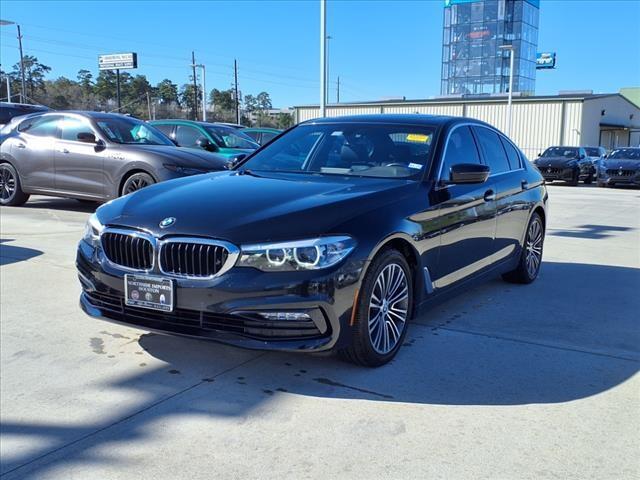 Used 2018 BMW 5 Series 540i with VIN WBAJE5C56JG917962 for sale in Spring, TX