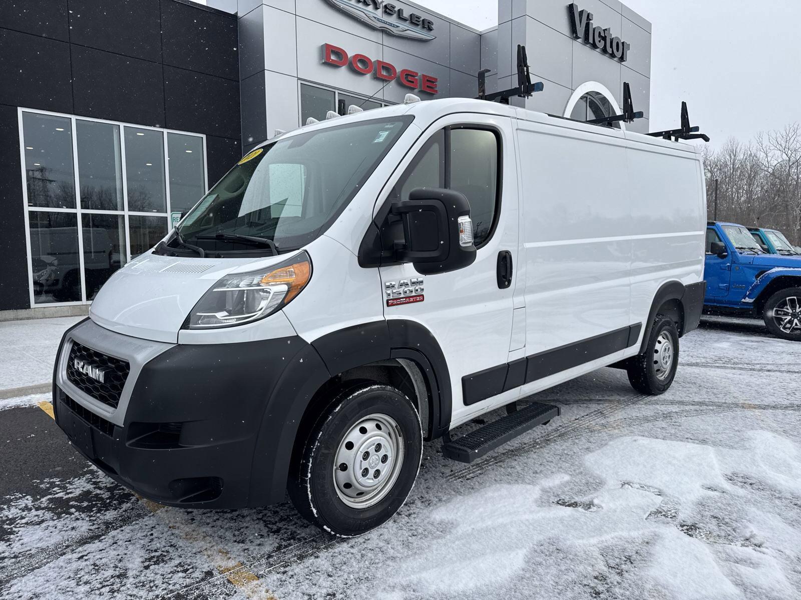 Used 2021 RAM ProMaster Cargo Van Base with VIN 3C6LRVAG8ME559358 for sale in Victor, NY
