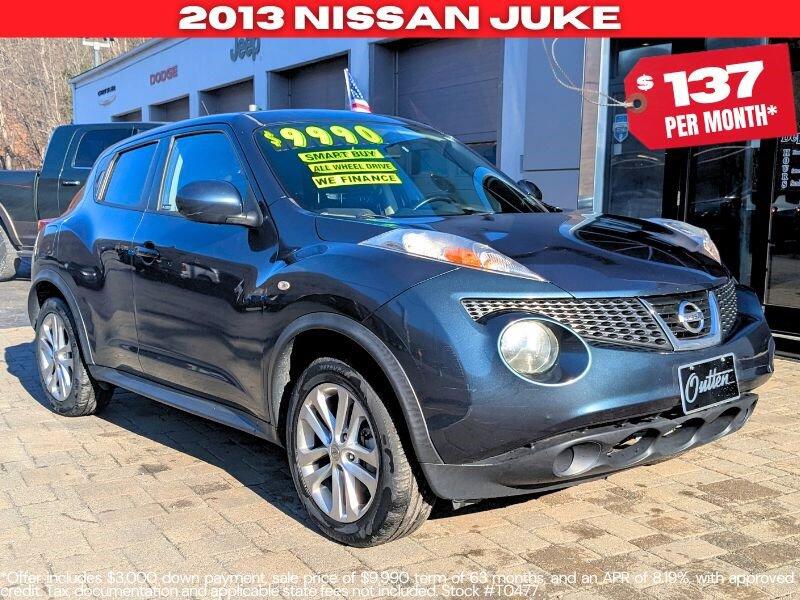 Used 2013 Nissan JUKE SV with VIN JN8AF5MV8DT206259 for sale in Tamaqua, PA