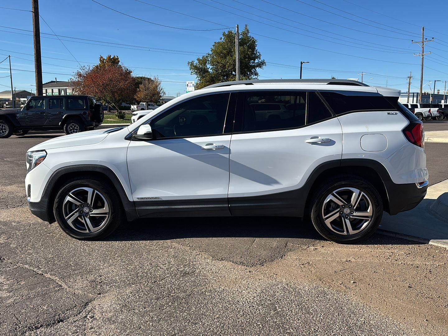 Used 2020 GMC Terrain SLT with VIN 3GKALVEV7LL237190 for sale in Garden City, KS