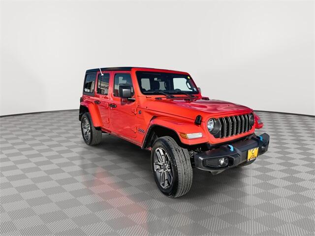 Used 2024 Jeep Wrangler 4xe Sports S 4XE with VIN 1C4RJXN65RW227592 for sale in Englewood, NJ