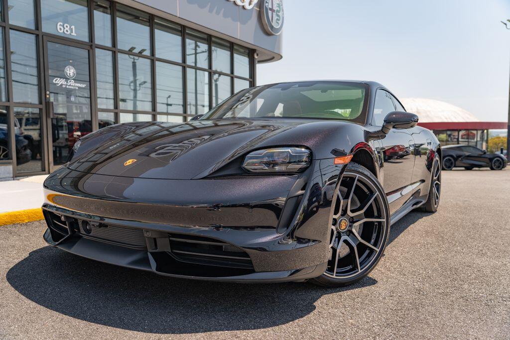 Used 2023 Porsche Taycan Turbo S with VIN WP0AC2Y1XPSA52290 for sale in Marietta, GA