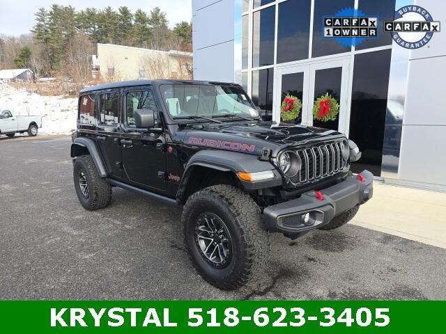 Used 2024 Jeep Wrangler 4-Door Rubicon with VIN 1C4RJXFN4RW122774 for sale in Warrensburg, NY