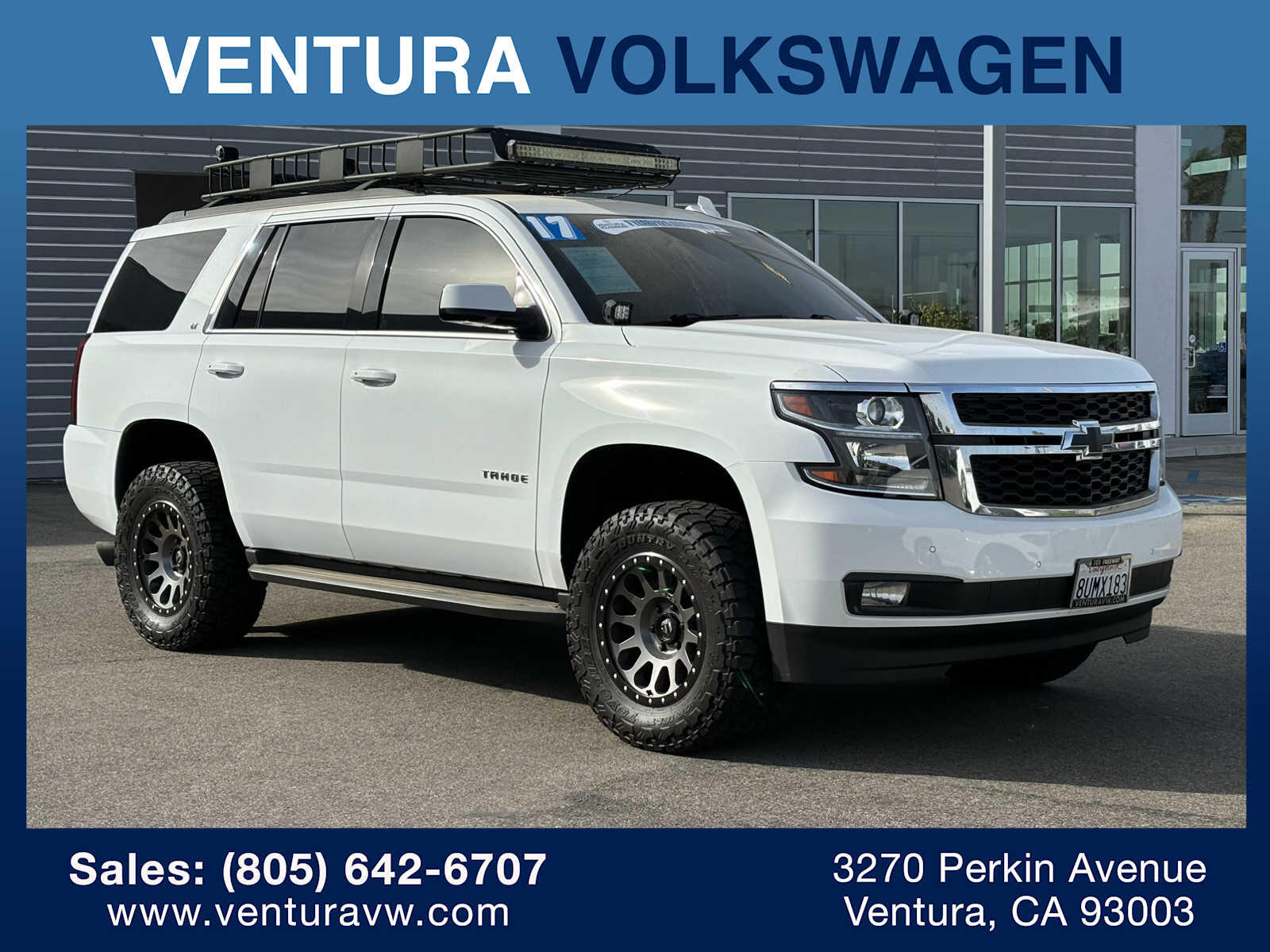 Used 2017 Chevrolet Tahoe LT with VIN 1GNSCBKC5HR342822 for sale in Ventura, CA