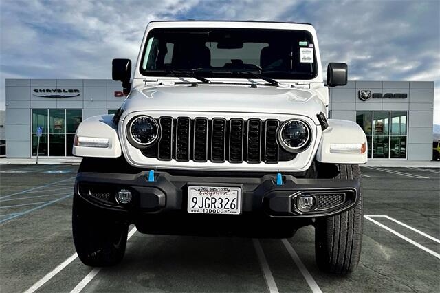 Used 2024 Jeep Wrangler 4xe Sports S 4XE with VIN 1C4RJXN6XRW131991 for sale in Indio, CA
