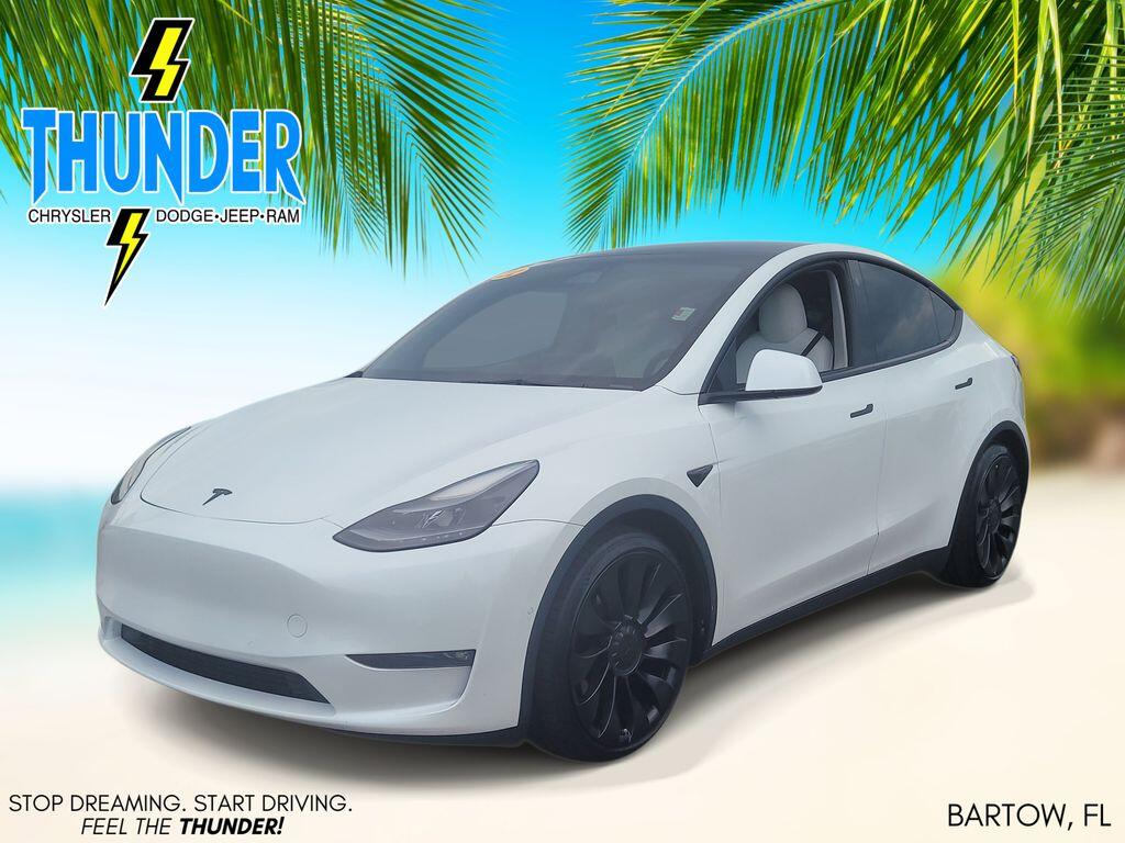 Used 2022 Tesla Model Y Performance with VIN 7SAYGDEF9NF374248 for sale in Bartow, FL