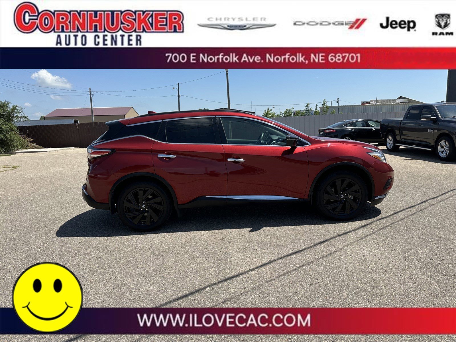 Used 2017 Nissan Murano Platinum with VIN 5N1AZ2MH4HN164304 for sale in Norfolk, NE